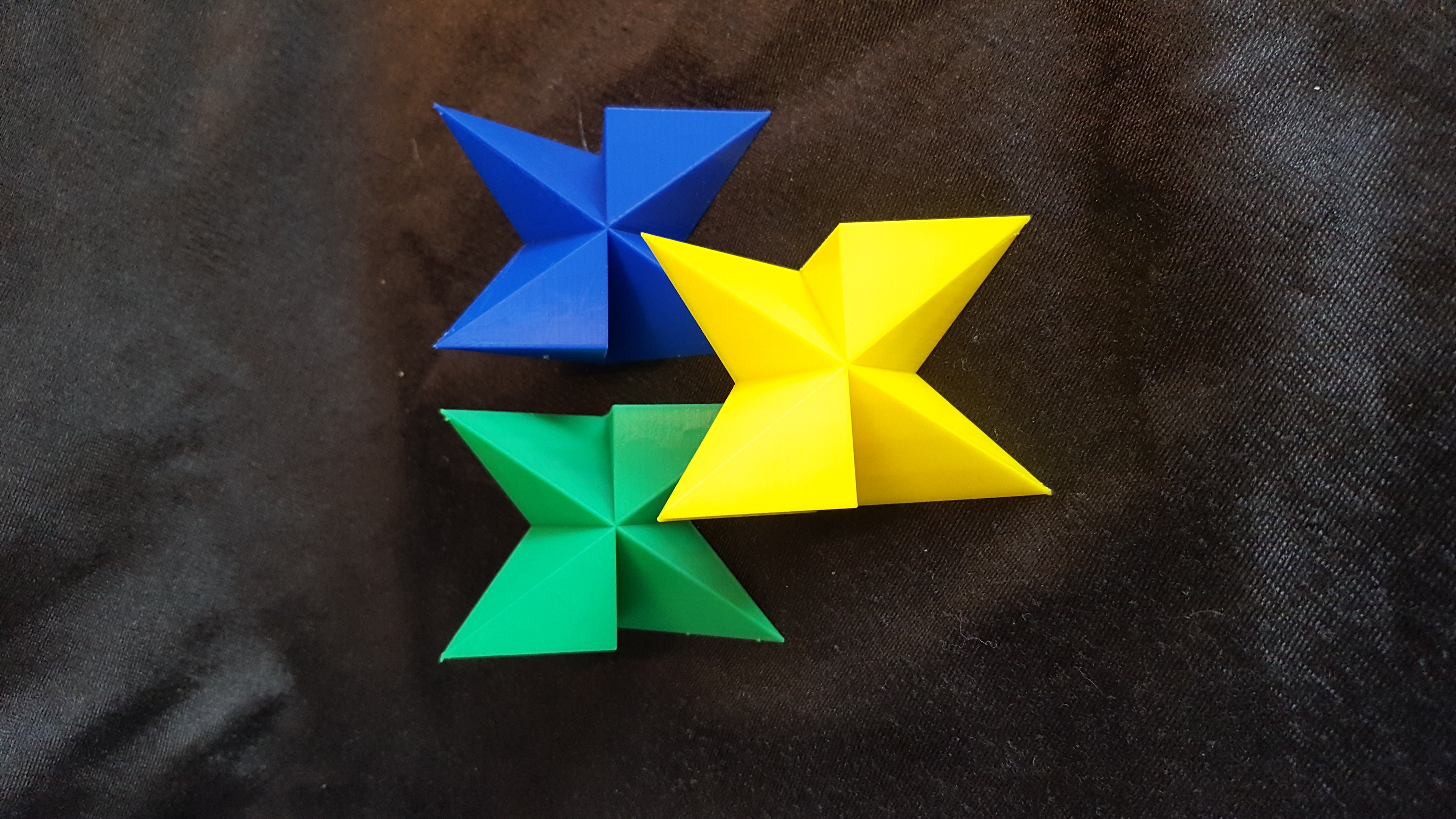 Cube: Puckered trisection