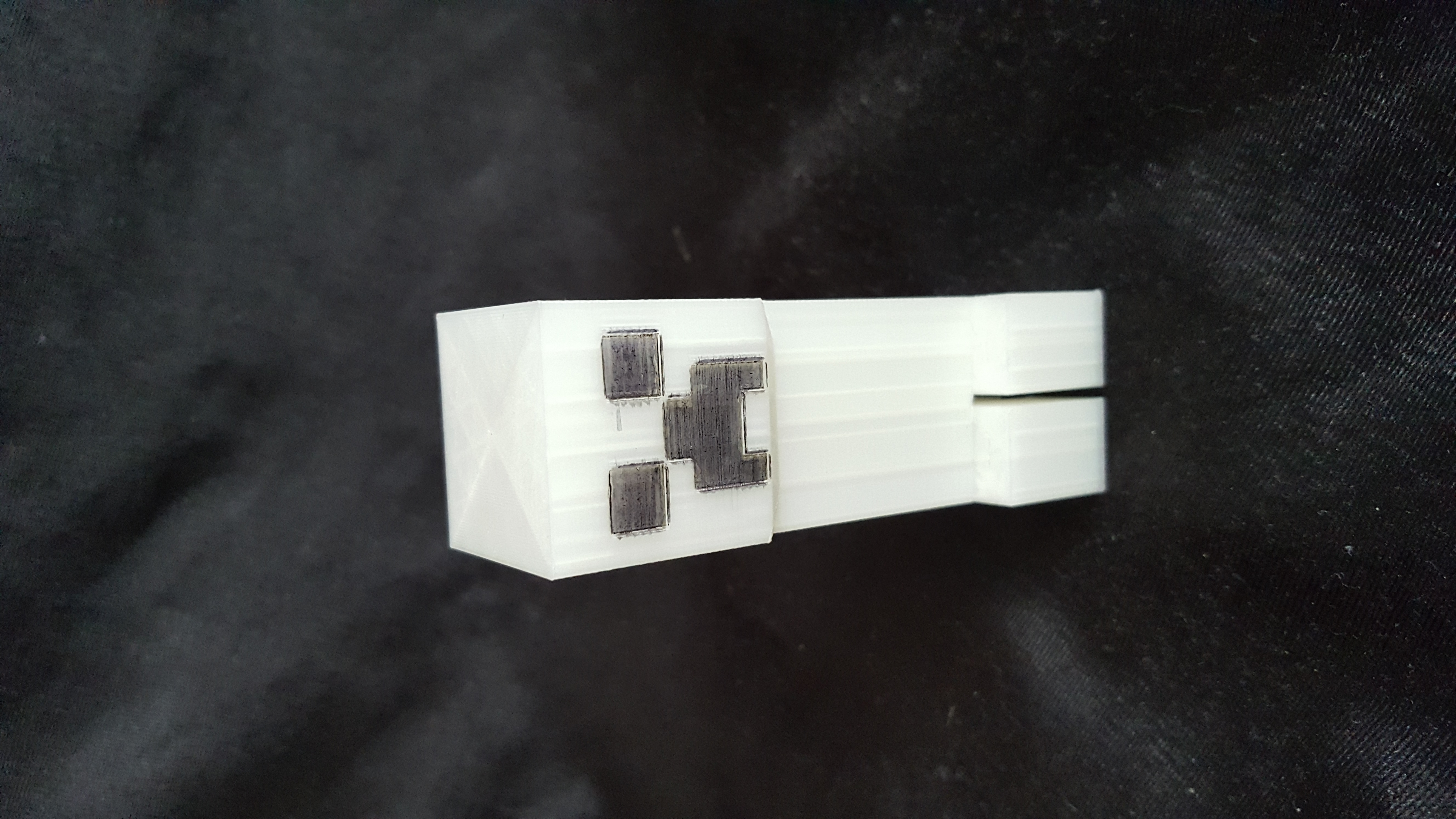 Simple OpenSCAD Minecraft Creeper