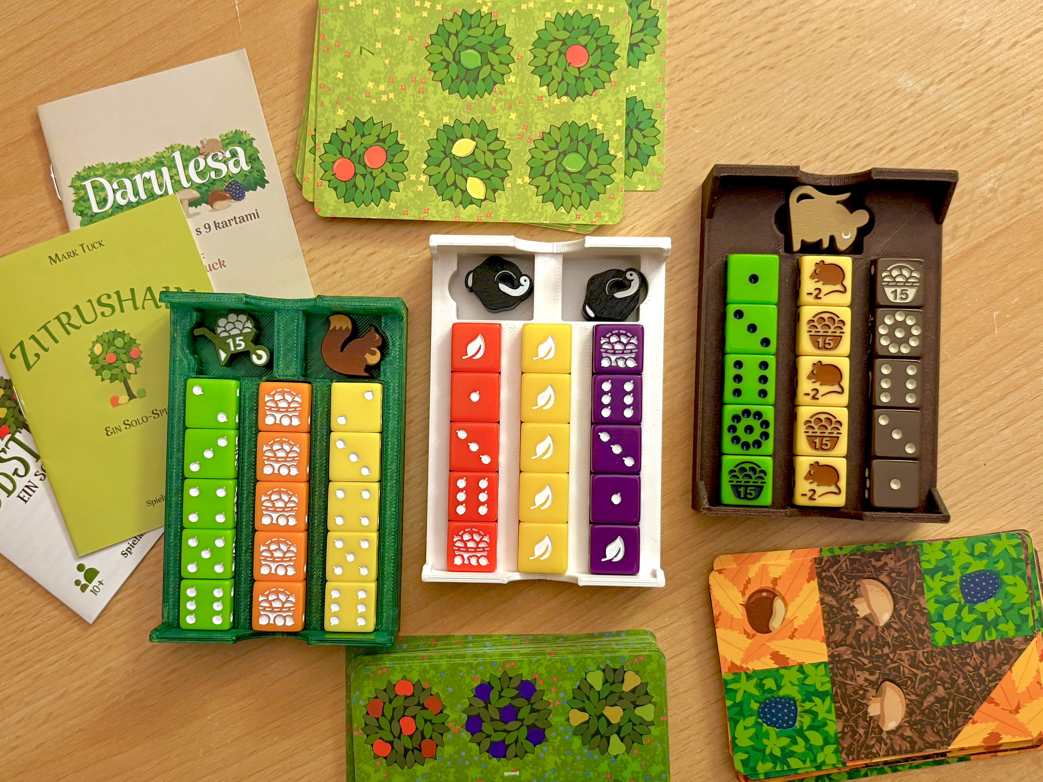 Grove/Orchard board game insert