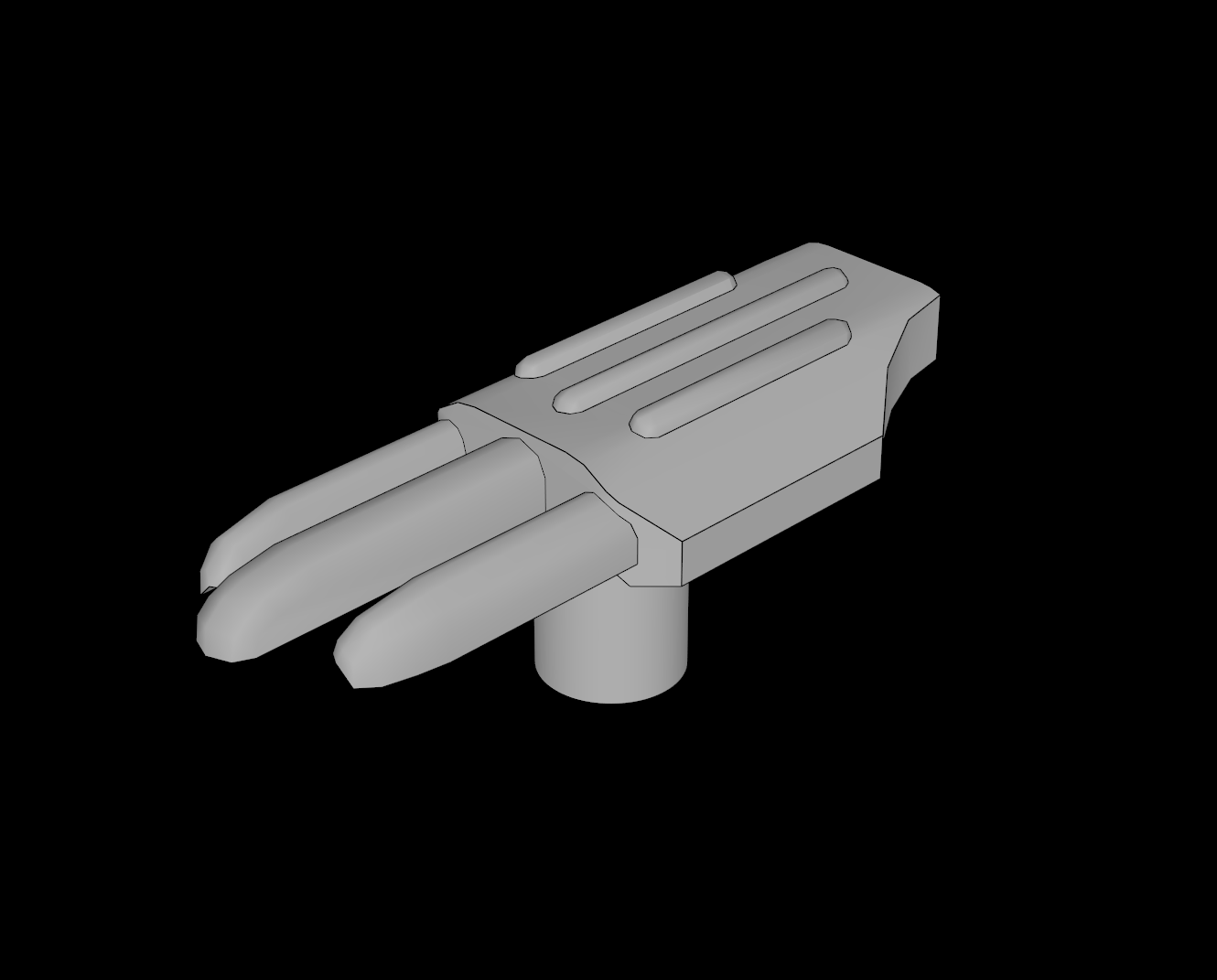 Lego Compatible (88811.dat) Minifig Weapon Bladed Claw