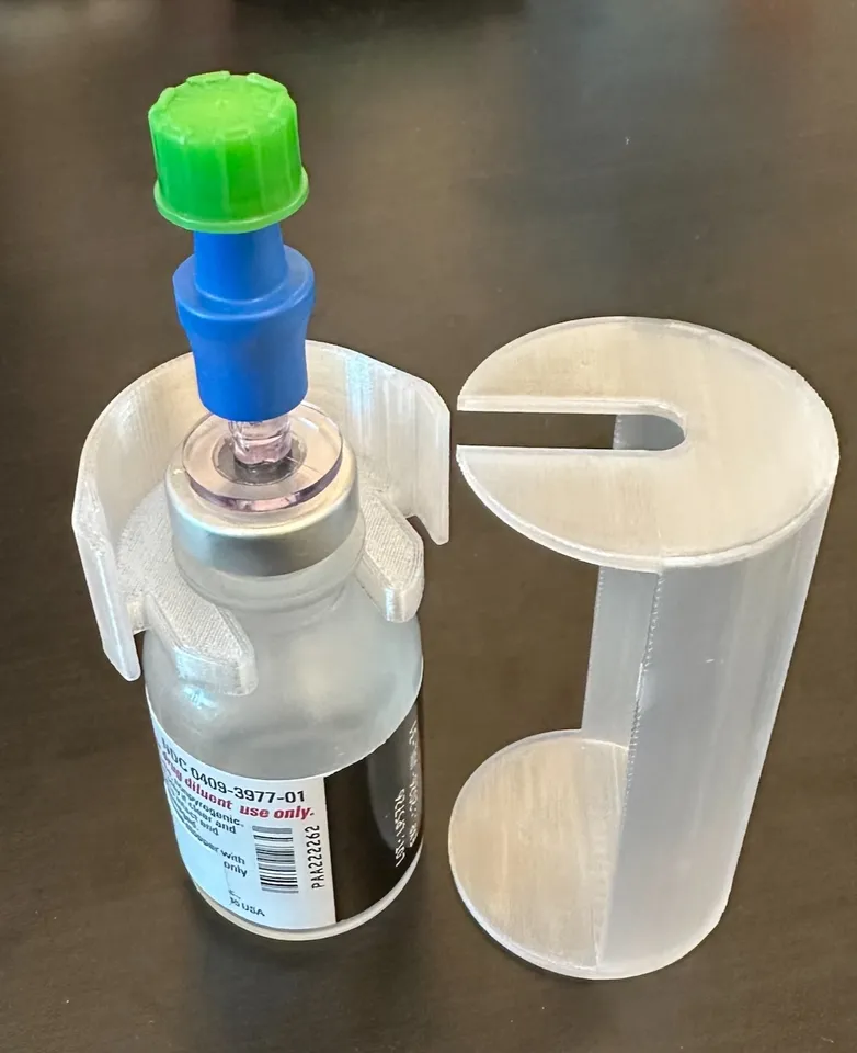 Retention Clip for Bac Water Spike Support Clamp by sweetpotato | Download  free STL model
