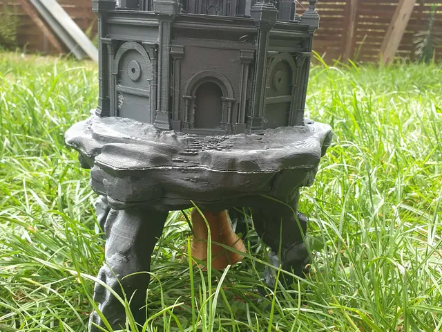 Walking Masuoleum from Elden Ring with storage and lid
