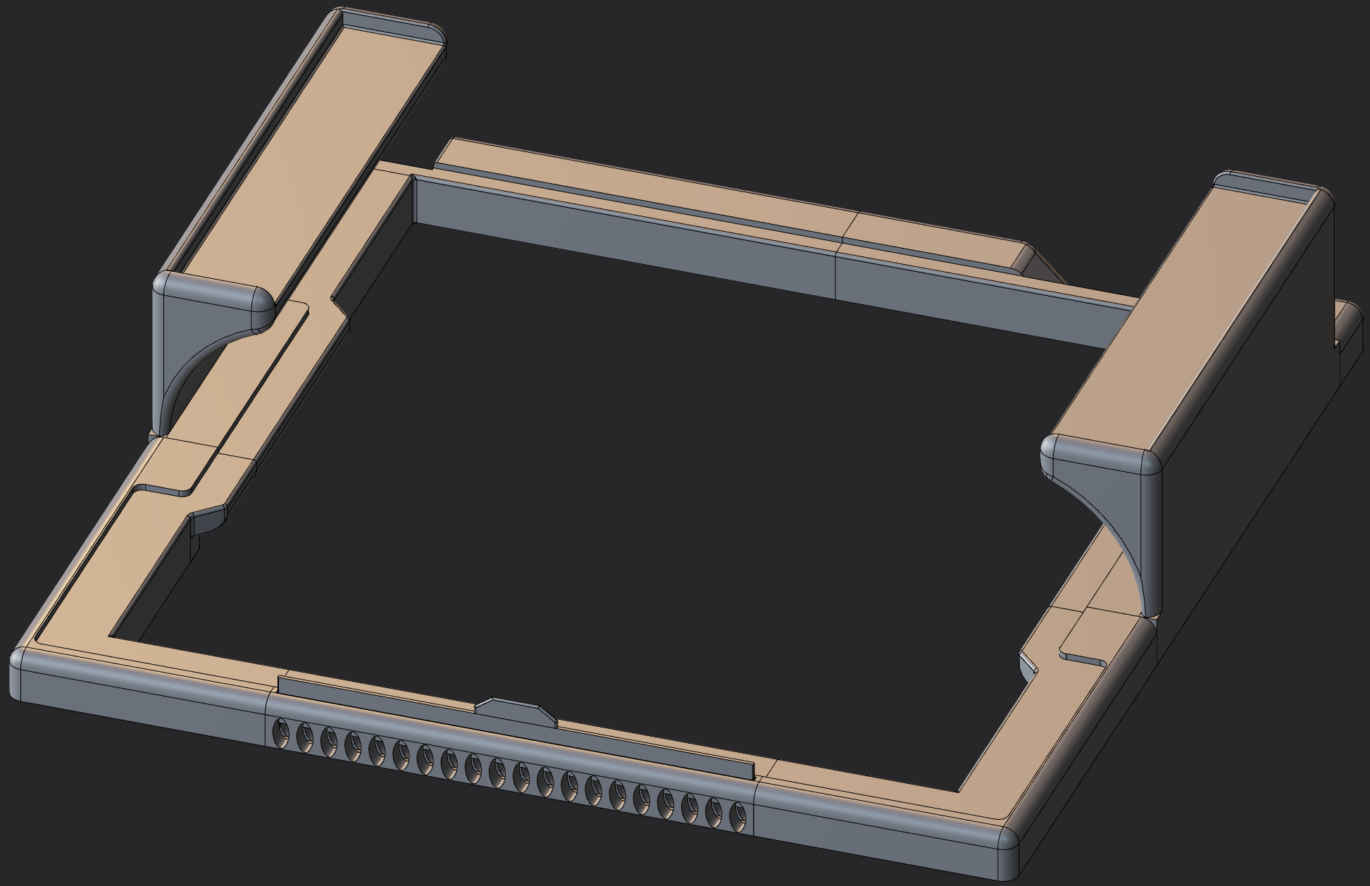 Qidi Plus 4 Riser (With Shelf Option)