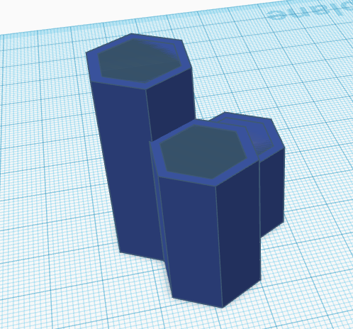 Hexagonal Pen/Remote Holder