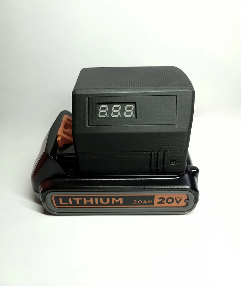 USB-C Black and Decker Tool Battey Adapter by TheOneTrueNick, Download  free STL model