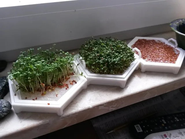 Cress seed sieve - Remix without supports