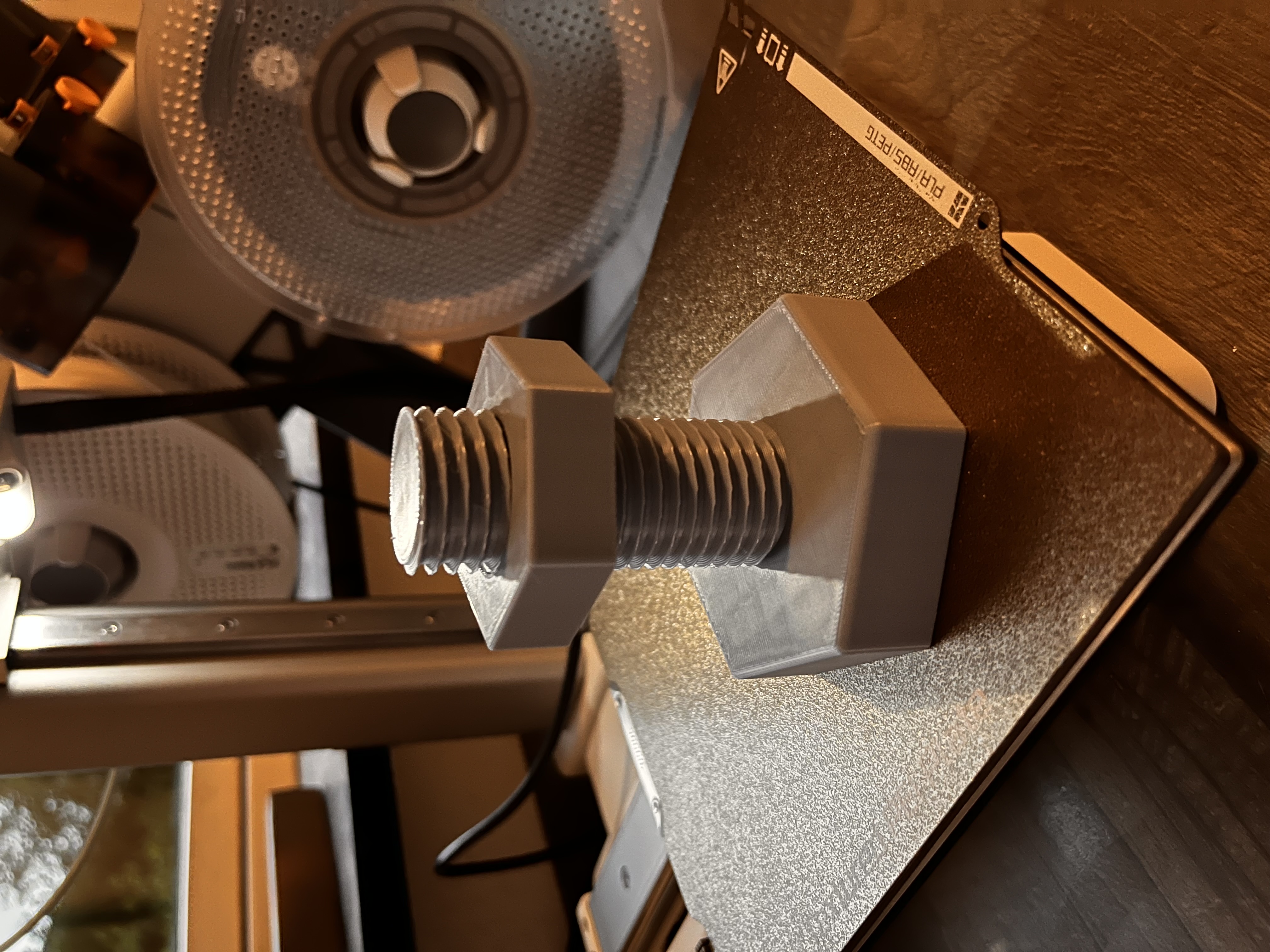 BIG nut & bolt test model