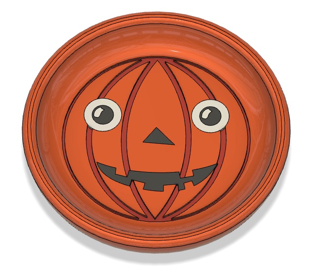 Miniatura 2 do modelo 3D Coaster Pumpkin - mmu