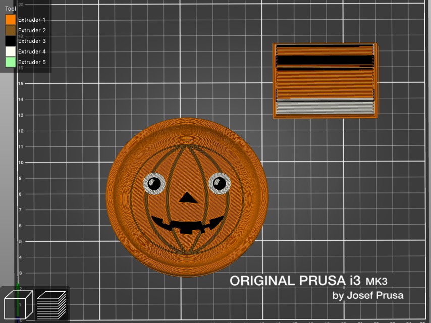 Miniatura 3 do modelo 3D Coaster Pumpkin - mmu
