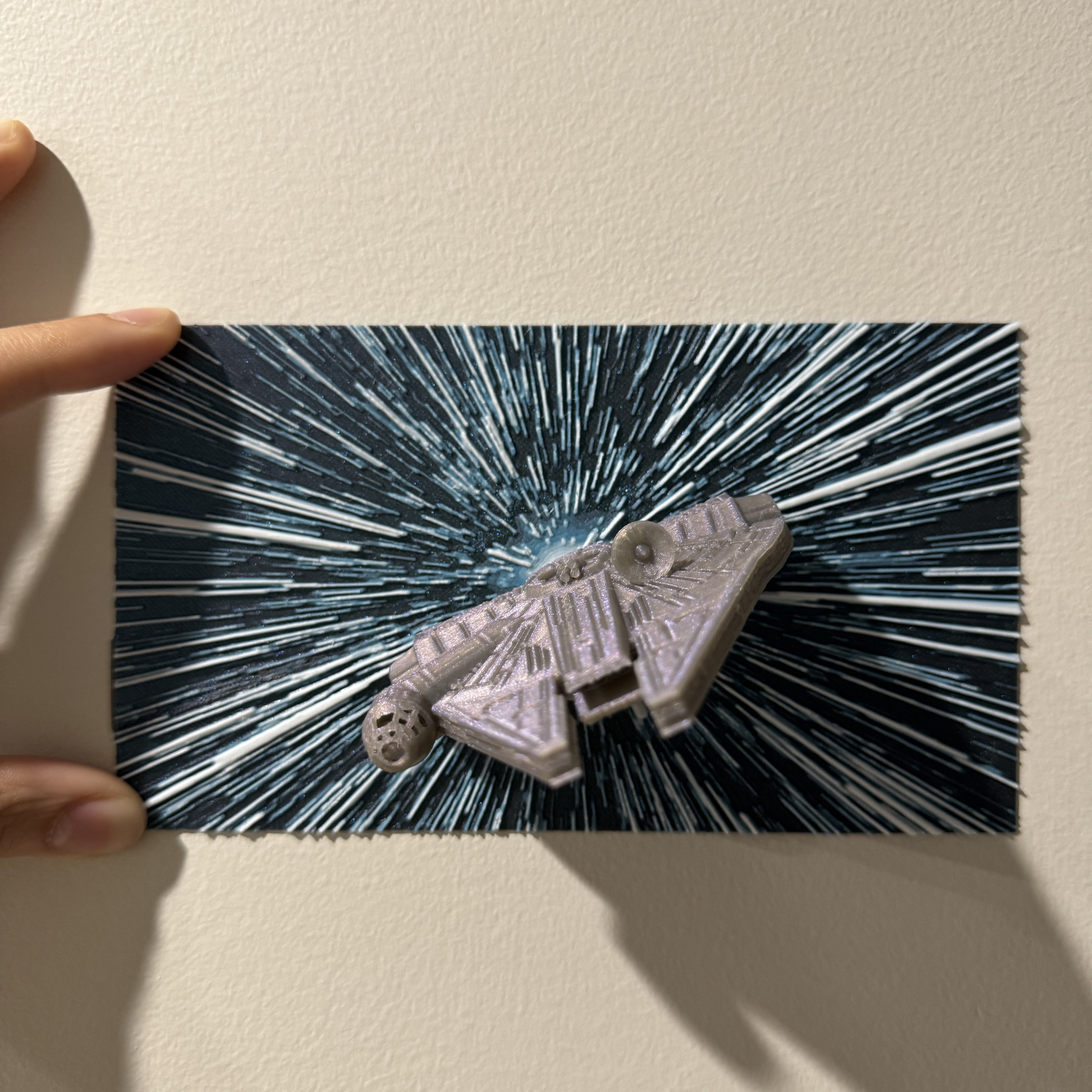 Piece of Junk in Space - Hueforge Print