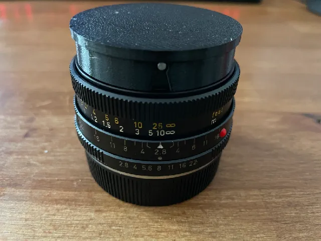 Leica Leitz ELMARIT - R F2.8 / 28mm lens cap