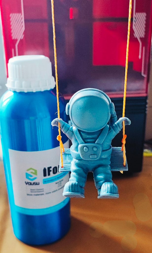 Astronaut on the Swing