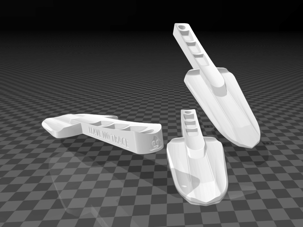 Ultralight Backpacking Shovel