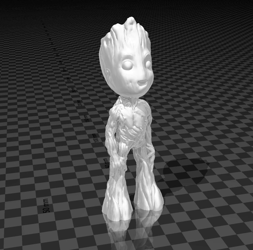 Miniatura 2 do modelo 3D Baby Groot