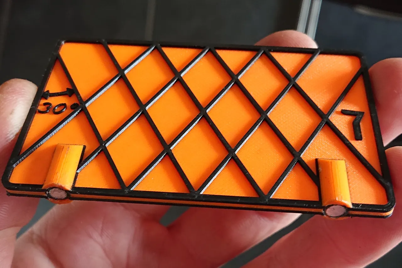 Produktbild von Holzwurm Schärfgitter Mit Haftmagneten – 25°/30° Winkel, Für Sägeketten, Made In Germany