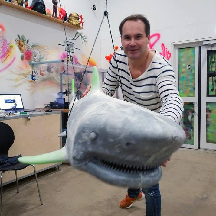 Great white shark 1:1 scale