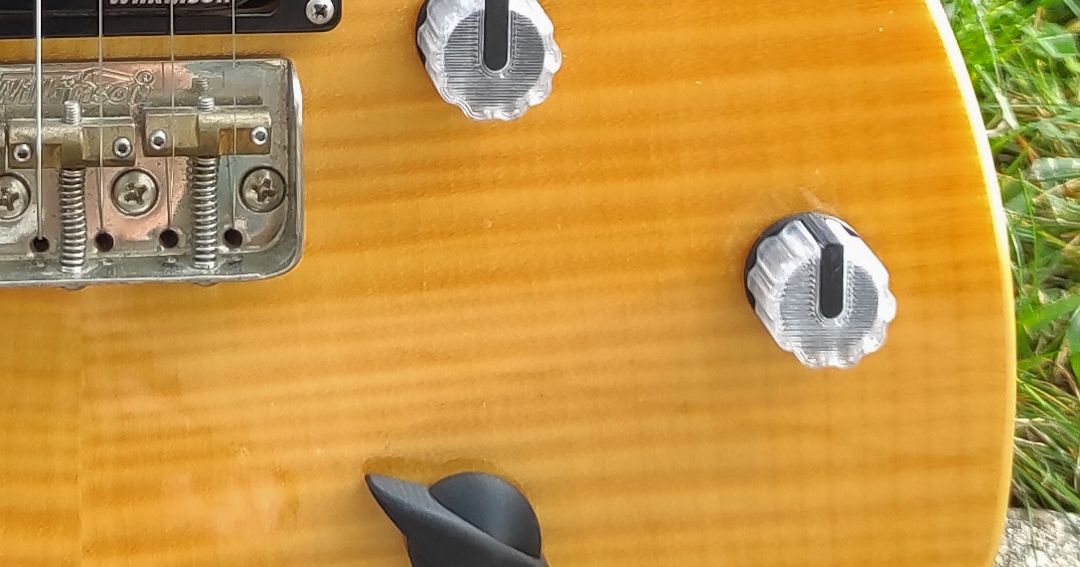 Guitar Knob Collection by STR Download free STL model