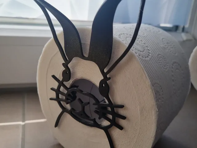 Easter Bunny Toilet Decoration