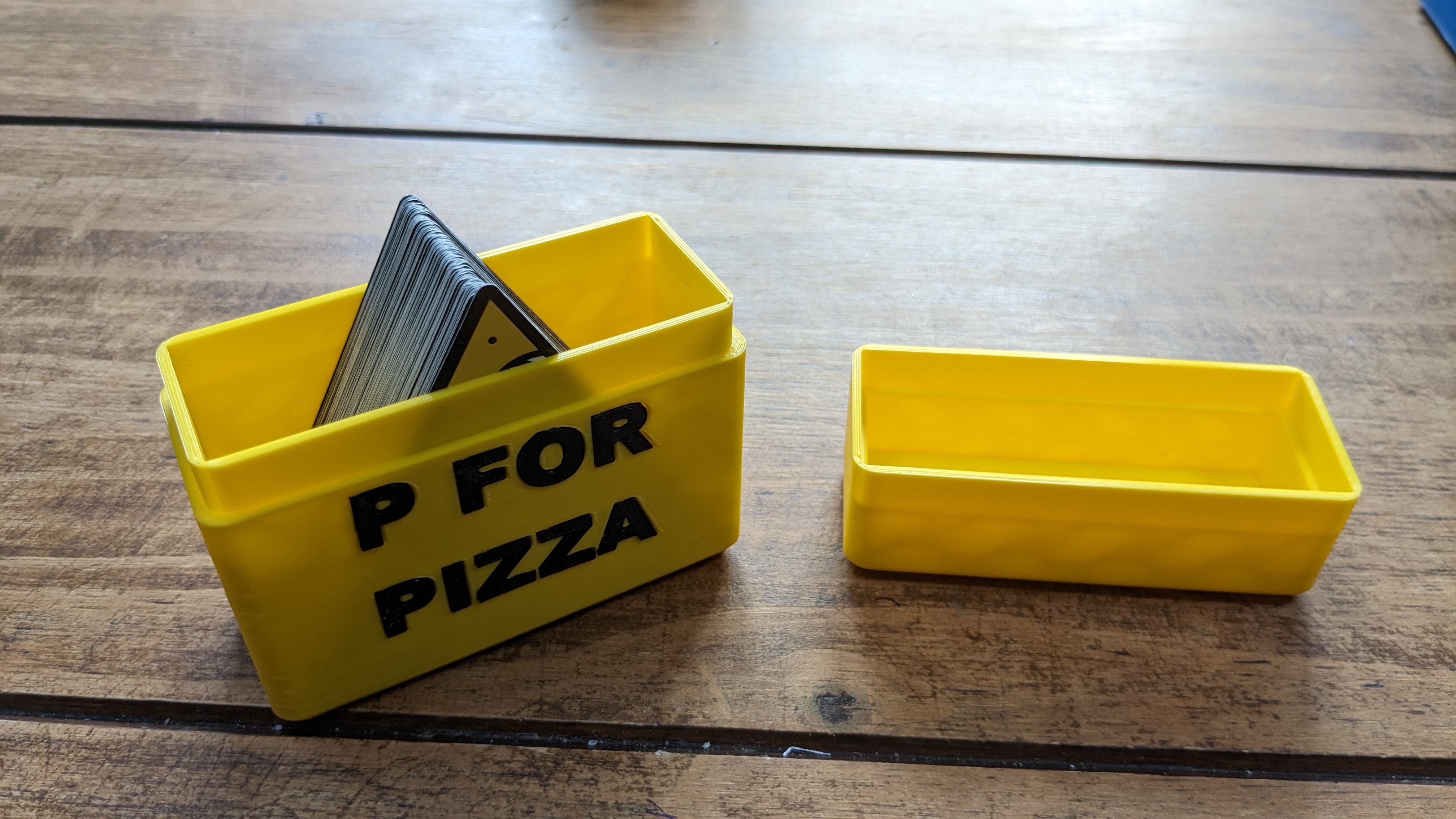 P for Pizza Board Game Box by ArsenalFanDan | Download free STL model ...