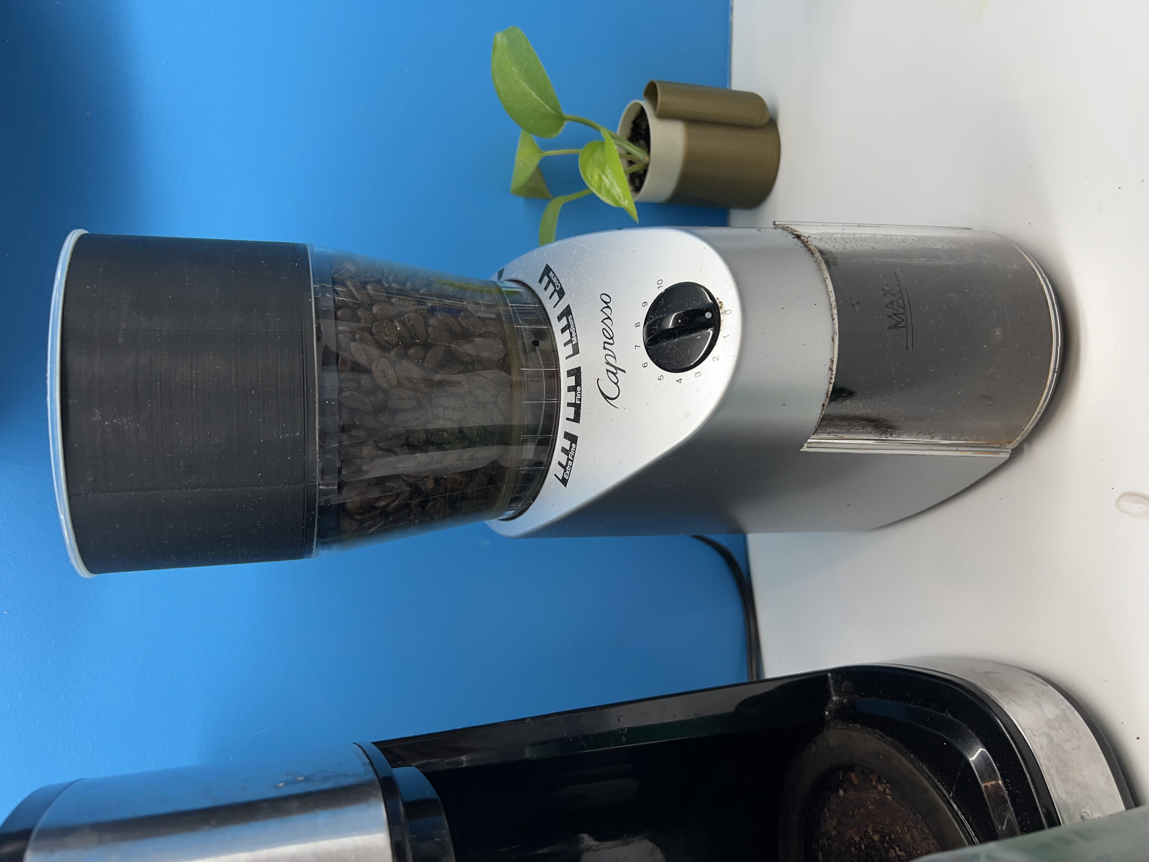Capresso Infinity Burr Grinder Extension for Coffee Beans