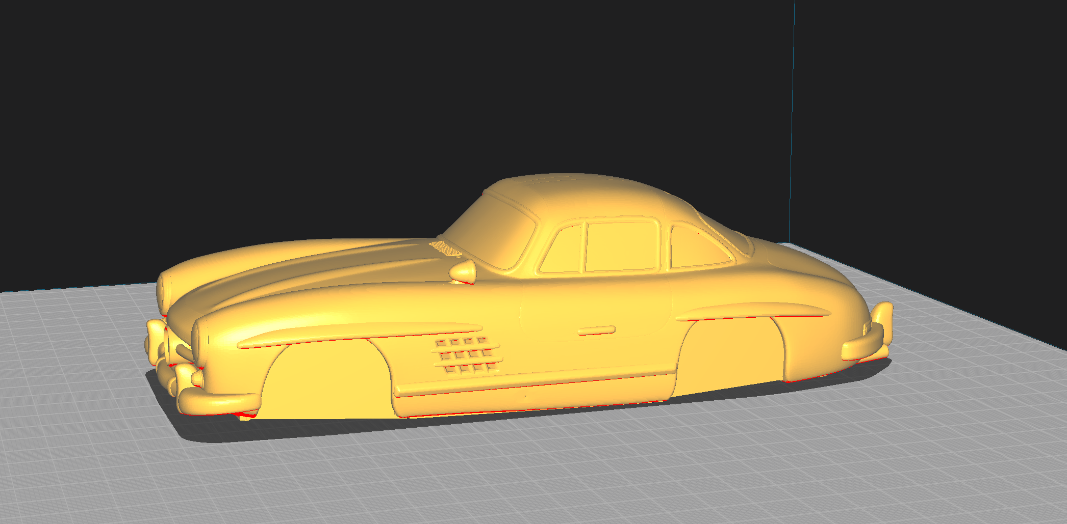 Mercedes SL300 by Flow | Download free STL model | Printables.com