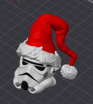 Coloured Christmas Stormtrooper Bauble