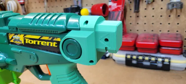 Buzz Bee Torrent Nerf-Style Stock Attachment Point