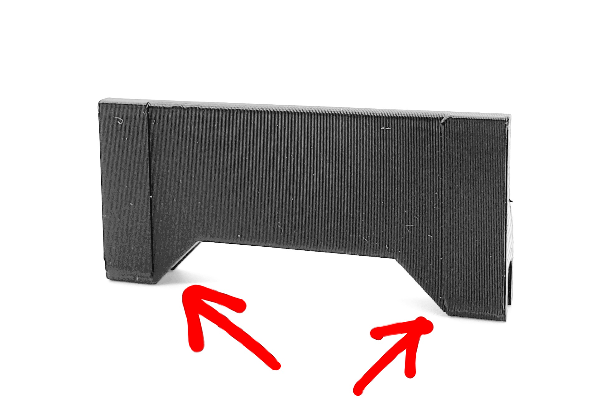 Remix Bambu X1 Carbon Purge Chute Extension STRONGER VERSION 3D model thumbnail