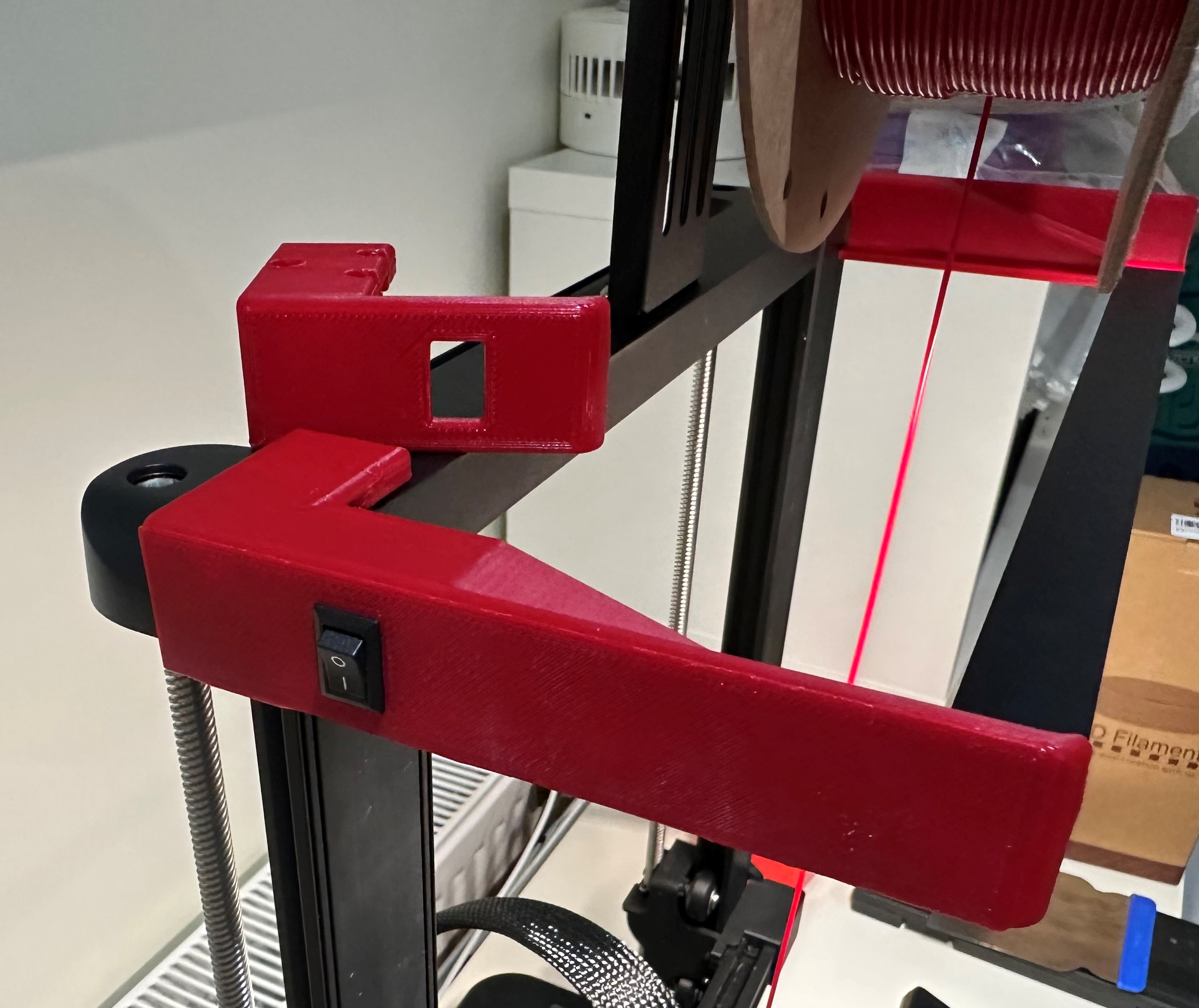 Ender 3 V3 SE - LED light bar adapter