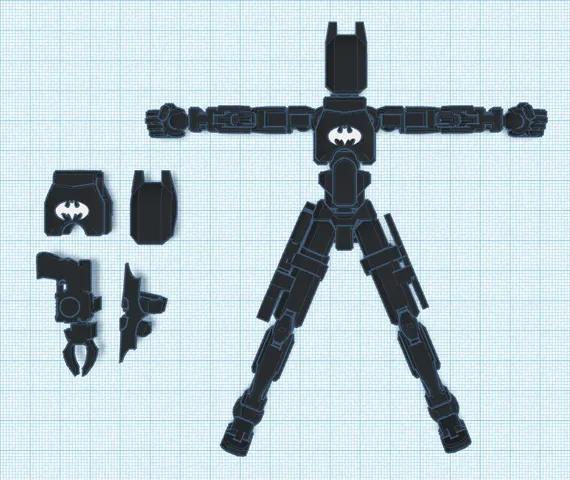 DUMMY 13 goes to COMIC CON - Batman V2.0 WIP