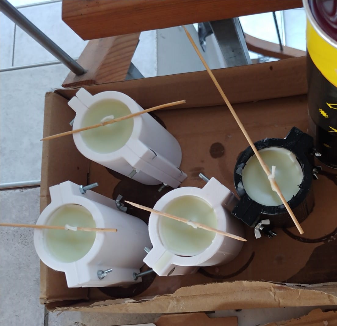 Candle mold | Kerzengießform