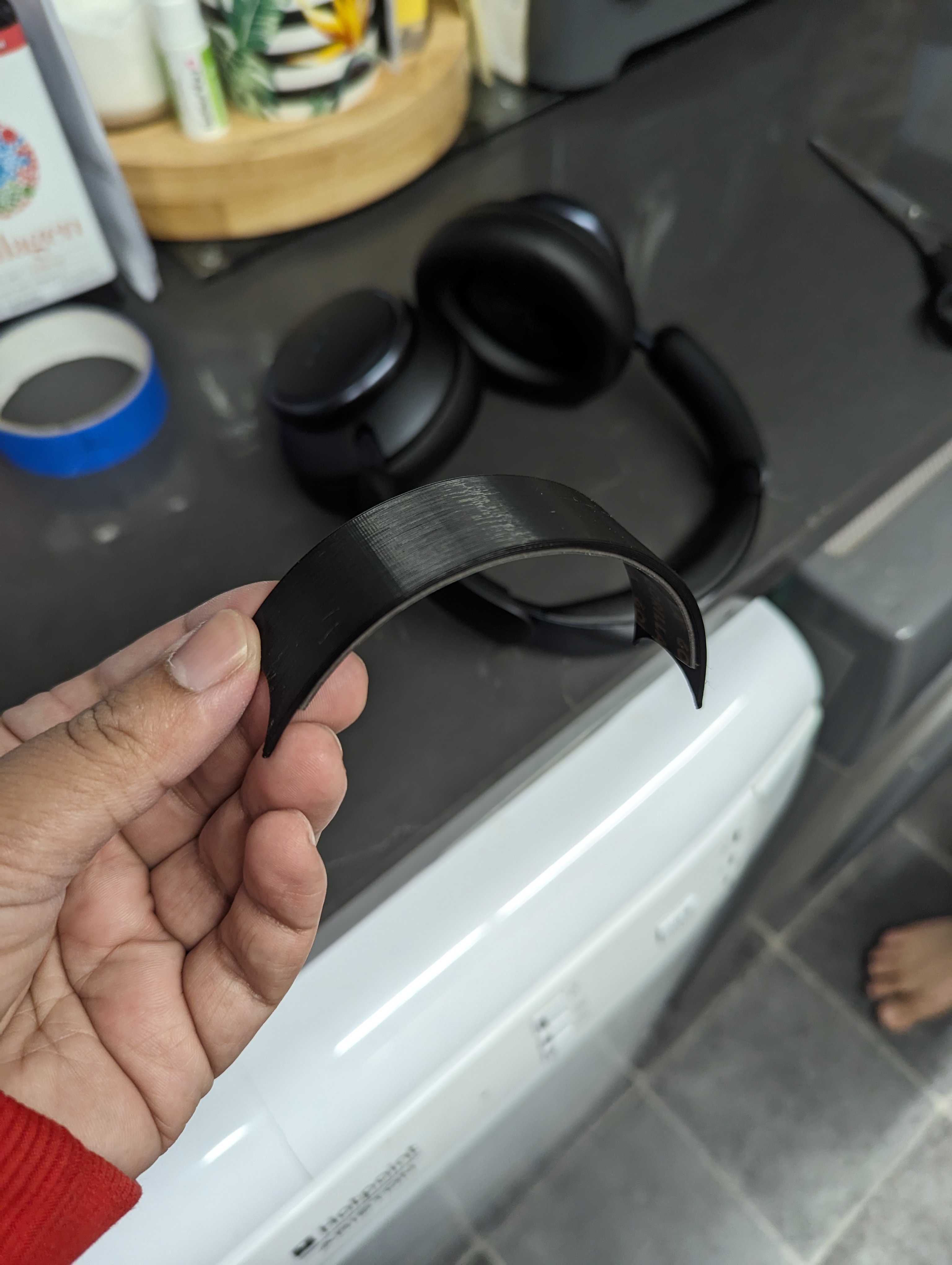 Anker Soundcore Q45 headband brace