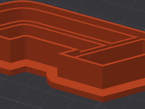 F1 logo cookie cutter
