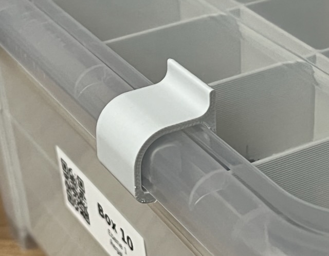 IKEA Samla Clips hinged for 5l box 3D model thumbnail