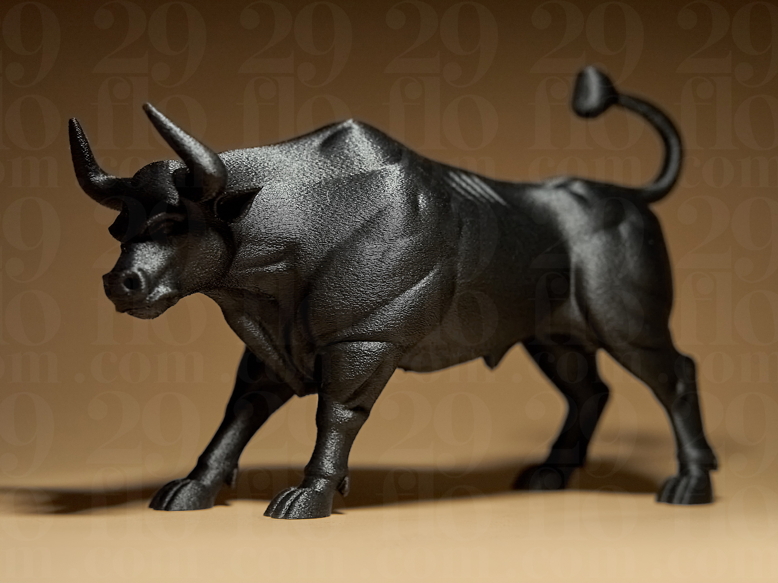 Mighty Bull Figurine