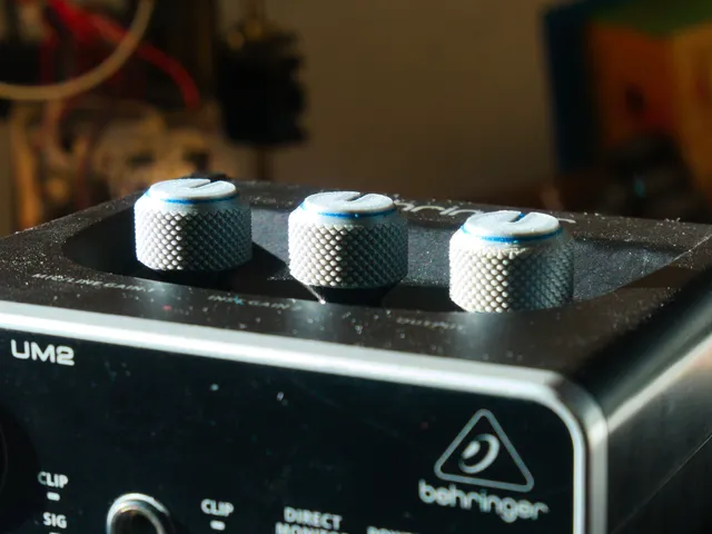 Knurled Replacement Knobs For Behringer UM2