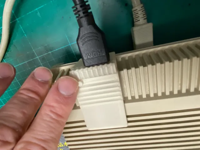RGBtoHDMI adapter housing for Amiga 500