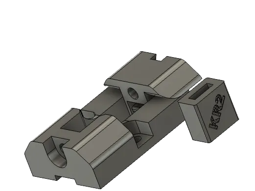 wanhao gr2/d6/d6 plus belt tensioner + clip