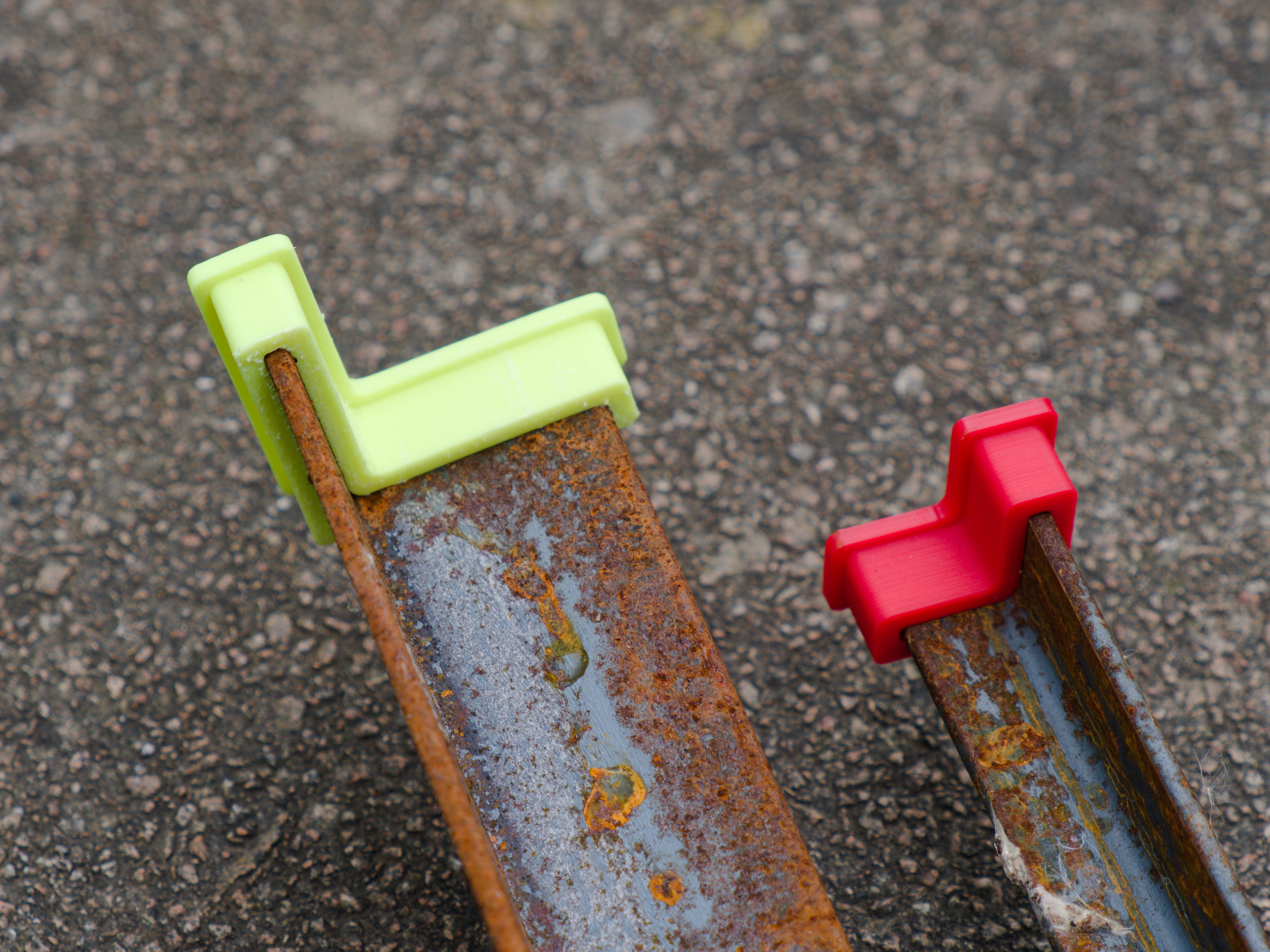 Angle Iron Caps