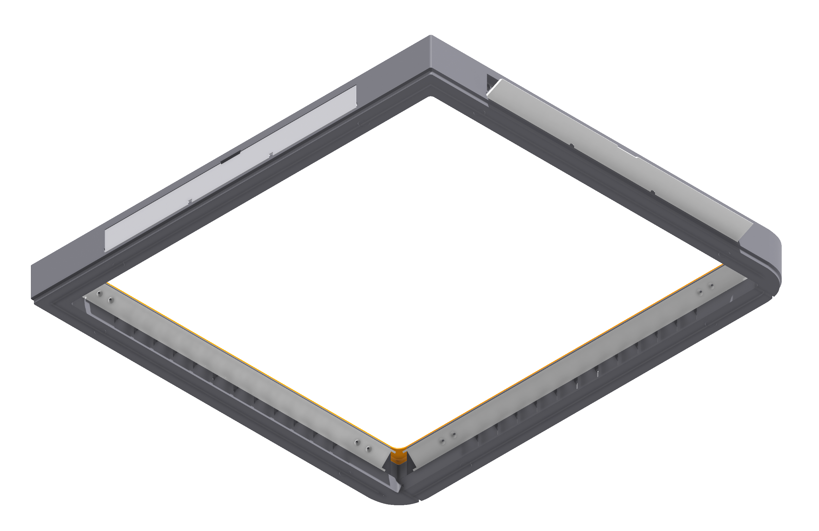 LRiser for Bambu X1 & P1S with vents and LED by Leicavist Download free STL model