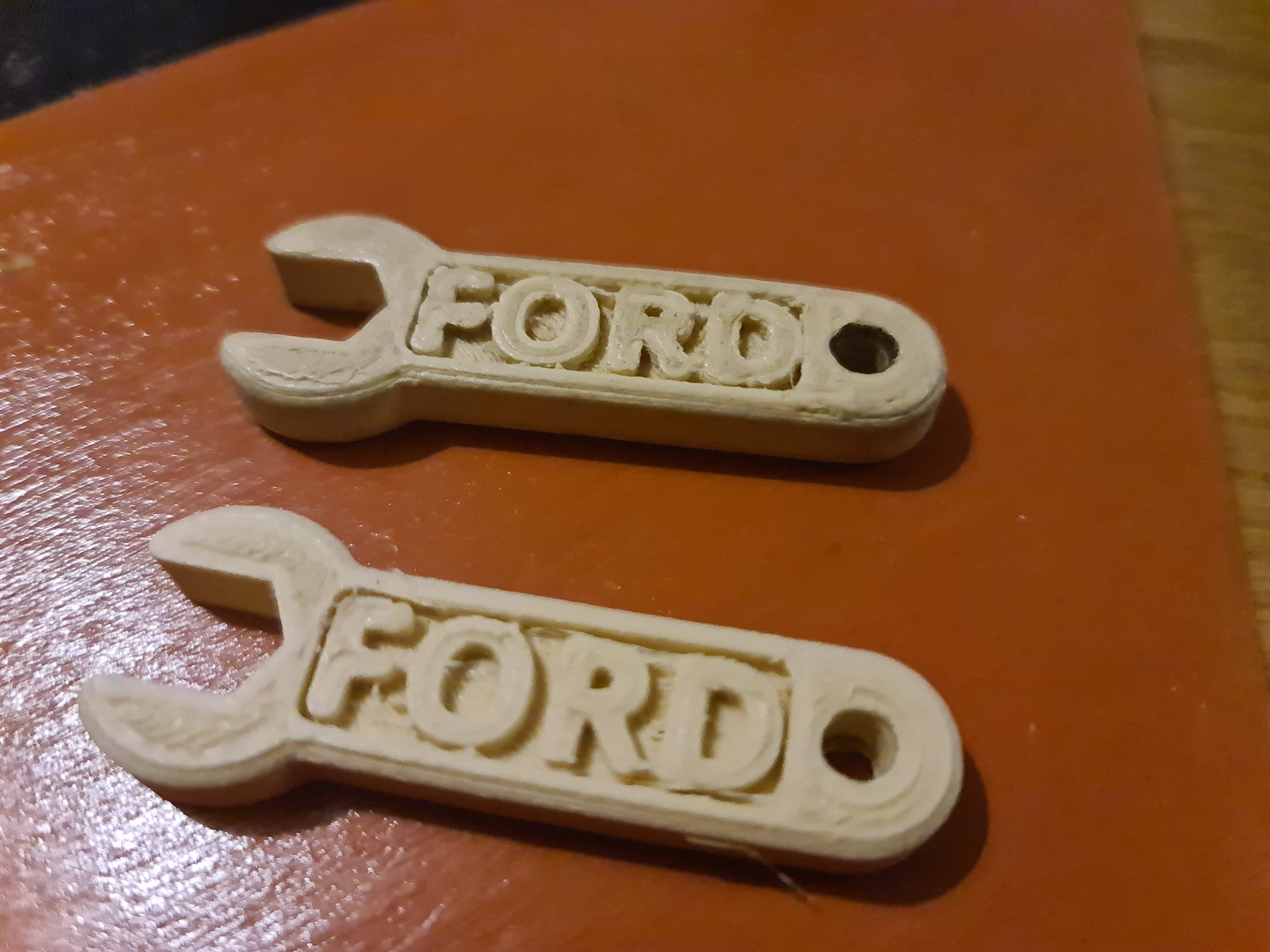 Ford 10 mm Spanner Keyring