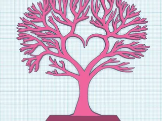 Love tree decor by Sot Kon | Download free STL model | Printables.com