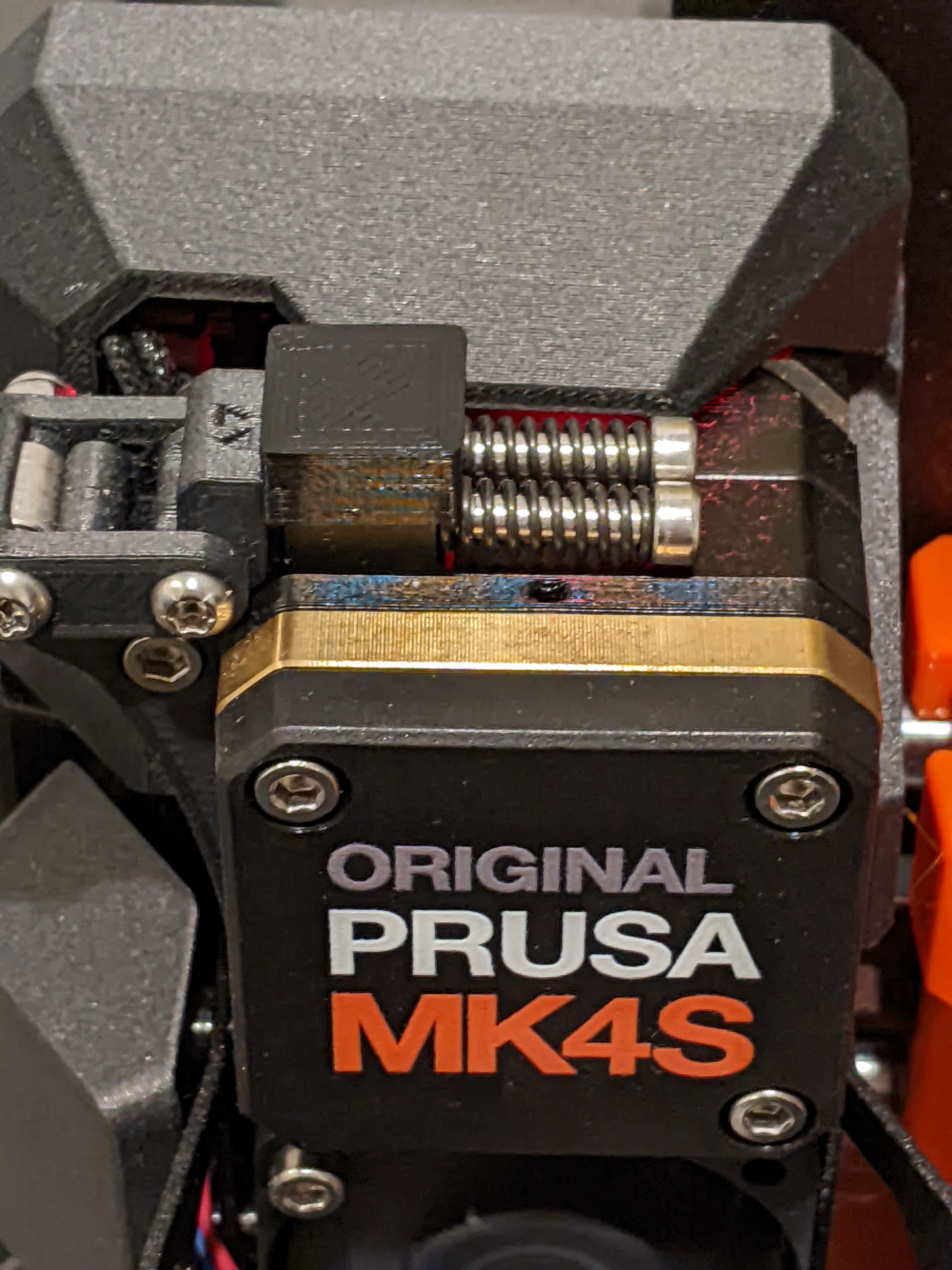 MK4S Extruder Inlet Dust Cover