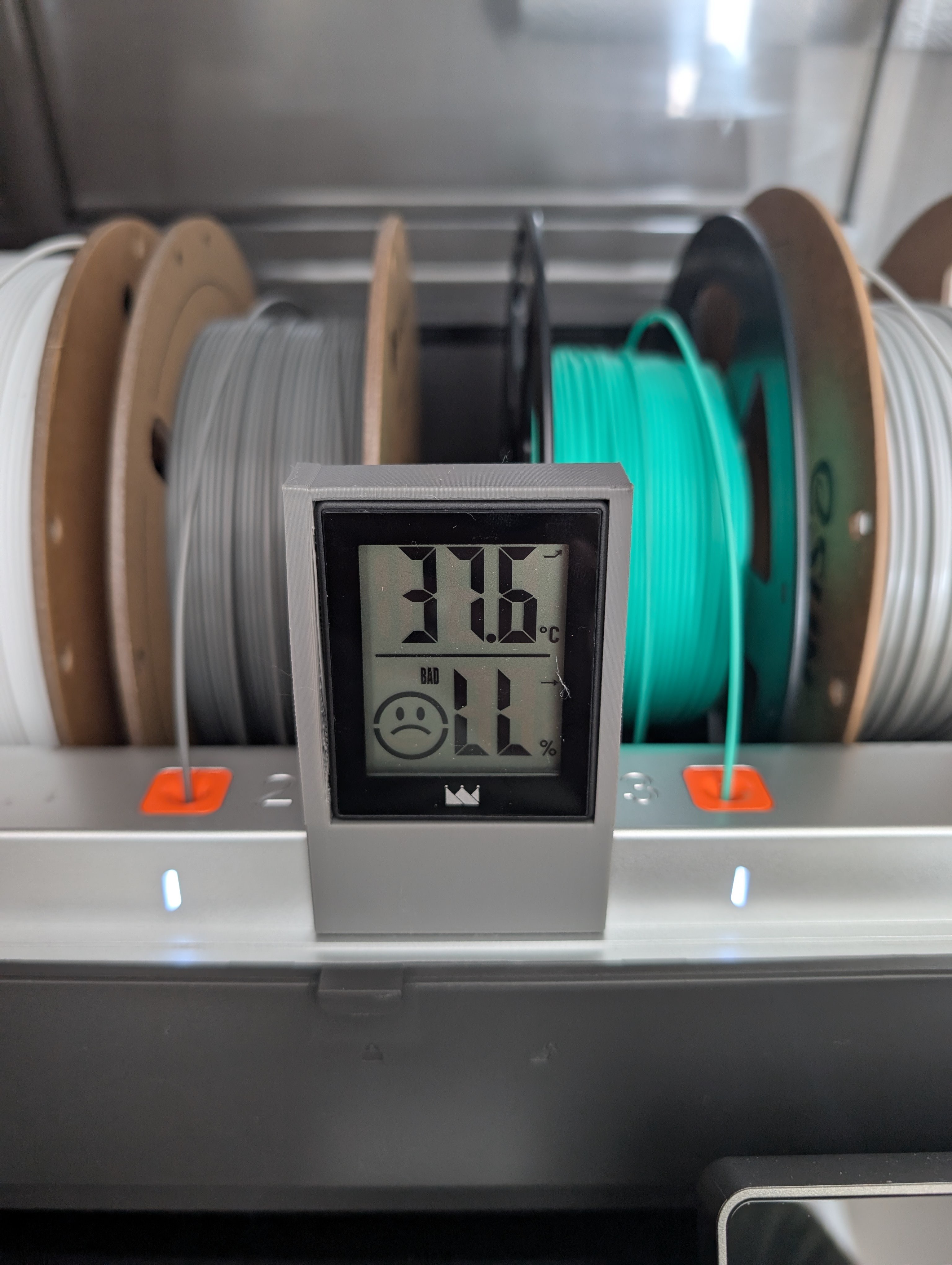 Anycubic S1C ACE Humidity / Thermometer holder