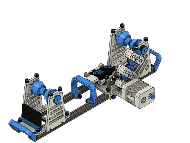 Automatic Spool Rewinder w/ Motor Support