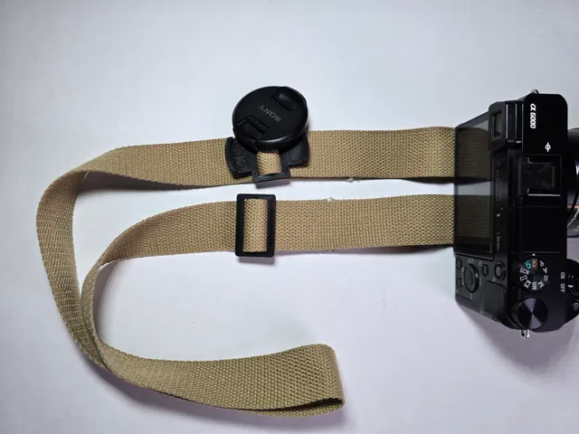 Camera strap mounting  system