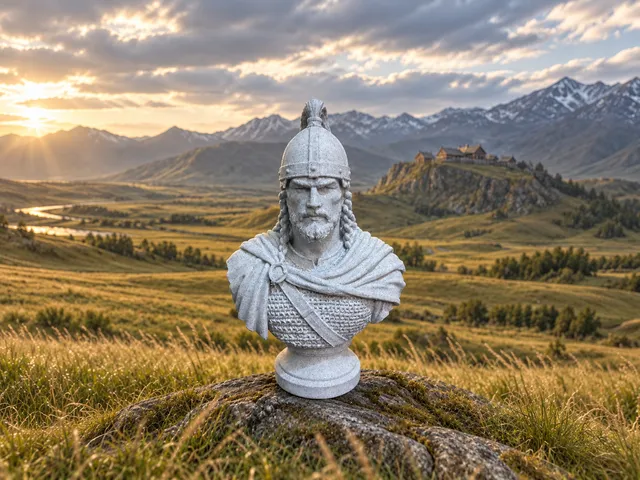 Éomer, Son of Éomund — Bust Inspired by J. R. R. Tolkien’s Writings