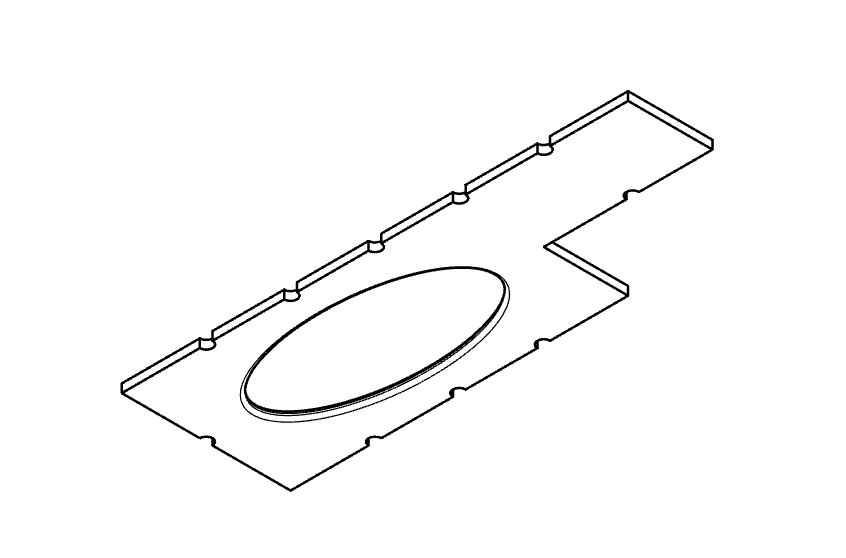 Simple gaming ruler