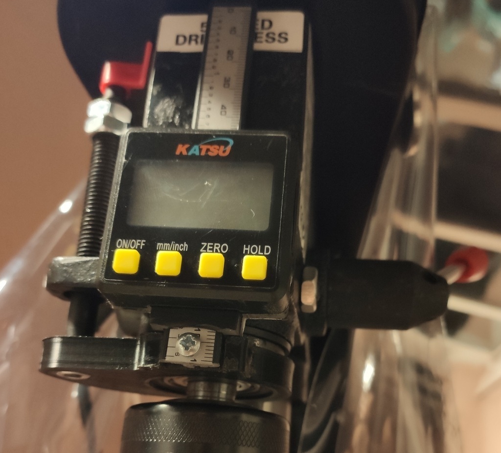 ZJ4113 DRILL PRESS DEPTH STOP & GAUGE by Targetfun Download free STL