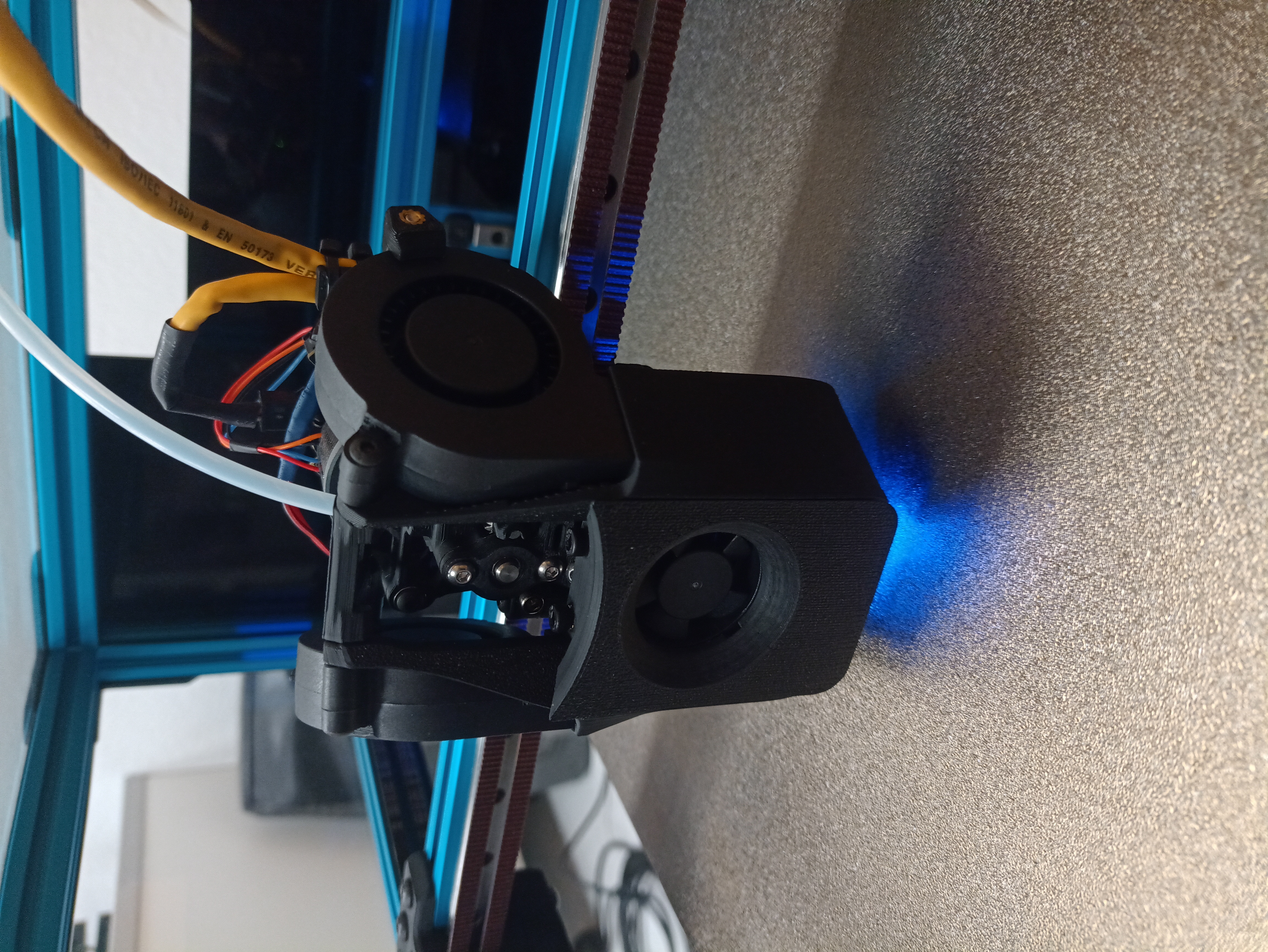 LED Front Plate for Voron MANTIS 5015 Toolhead